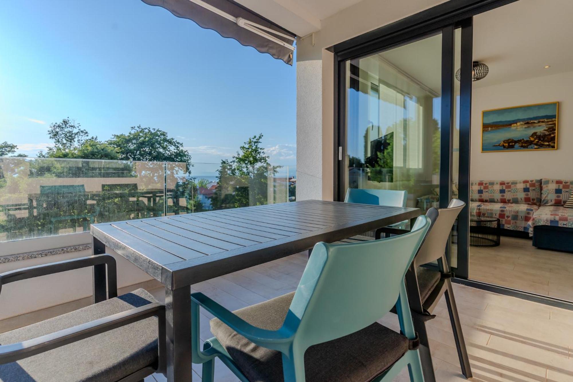 Apartman Polje Njivice Buitenkant foto