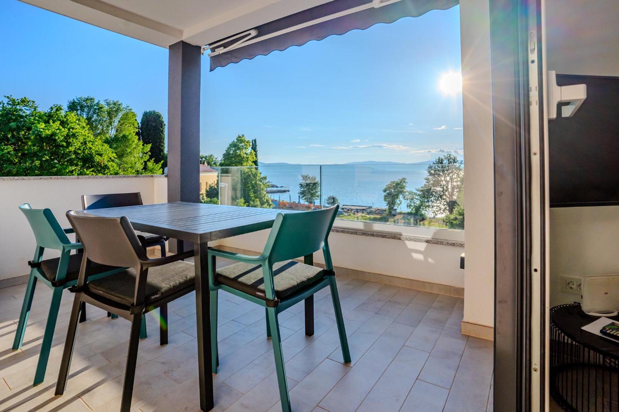 Apartman Polje Njivice Buitenkant foto